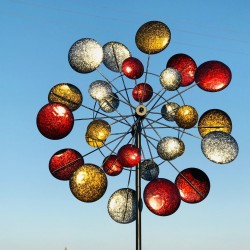 Dekorative Gartenwindmühle aus Eisen Modell MONTSEGUR