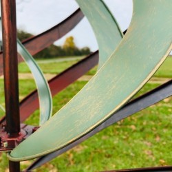 Dekorative Gartenwindmühle Modell Brissac Höhe 212 cm