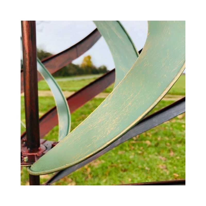 Dekorative Gartenwindmühle Modell Brissac Höhe 212 cm