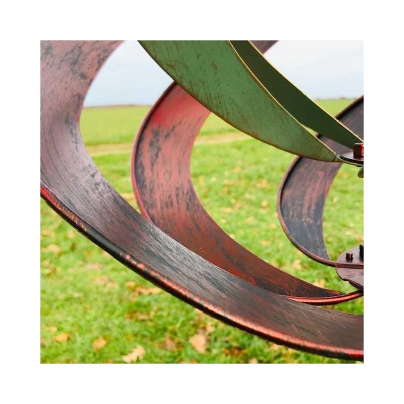 Dekorative Gartenwindmühle Modell Brissac Höhe 212 cm