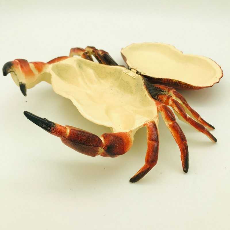 Realistischer Krabben-Schlüsselversteck aus Gusseisen