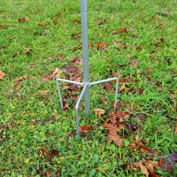 Dekorative Gartenwindmühle aus Metall OLERON