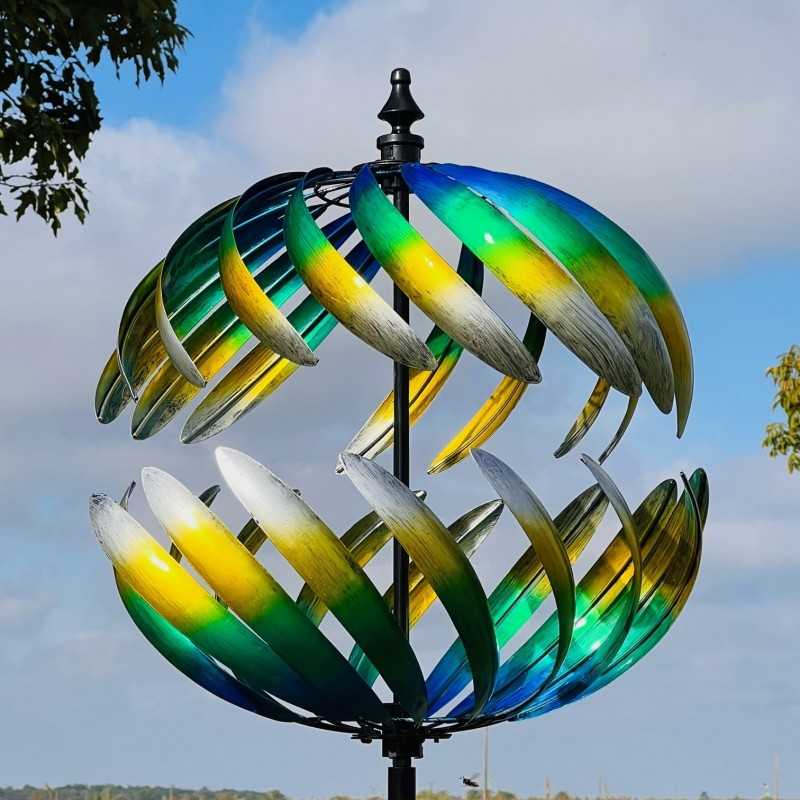 dekorative Gartenwindmühle Windmühle Höhe 205 cm Modell Villandry