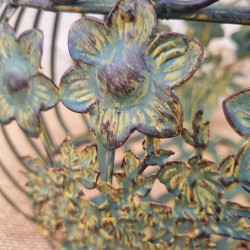 Gelb/grüner Eisenkorb 22,90 € LEZARD DU JARDIN