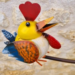 Pic Tuteur Mobile de Jardin Motif Poules Höhe 130 cm 42,90 € LEZARD DU JARDIN