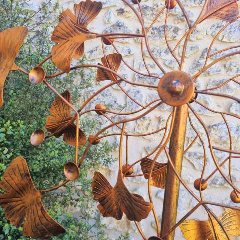 Dekorative Gartenwindmühle, Windmühle mit Wetterfahne zum Stecken Modell Falloux