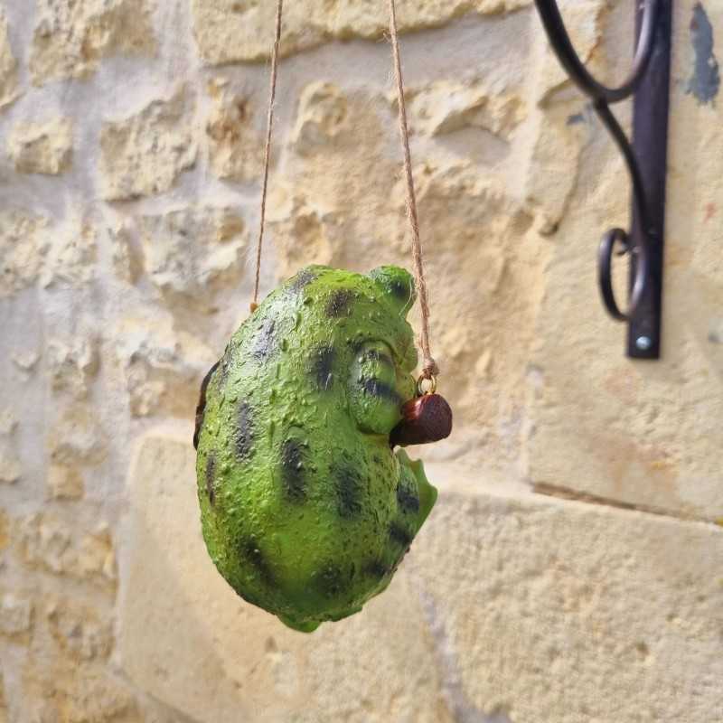 Hängender Frosch aus Harz
