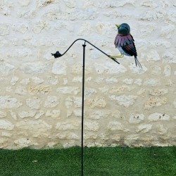 Vogelmobilé Seitenansicht