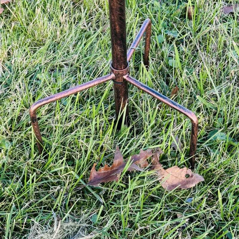Gartenwindrad Amboise aus Metall | 212 cm