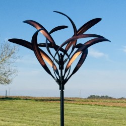 Gartenwindfahne aus Metall mit Kugellager