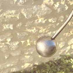 Mobile Edelstahl Schwalben – Design Gartenskulptur aus Metall – Lézard du Jardin
