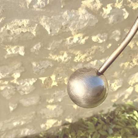 Mobile Edelstahl Schwalben – Design Gartenskulptur aus Metall – Lézard du Jardin