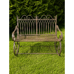 Garten-Schaukelbank – Frontalansicht