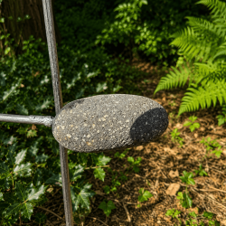 Mobiles Balancier Maus rot aus Metall